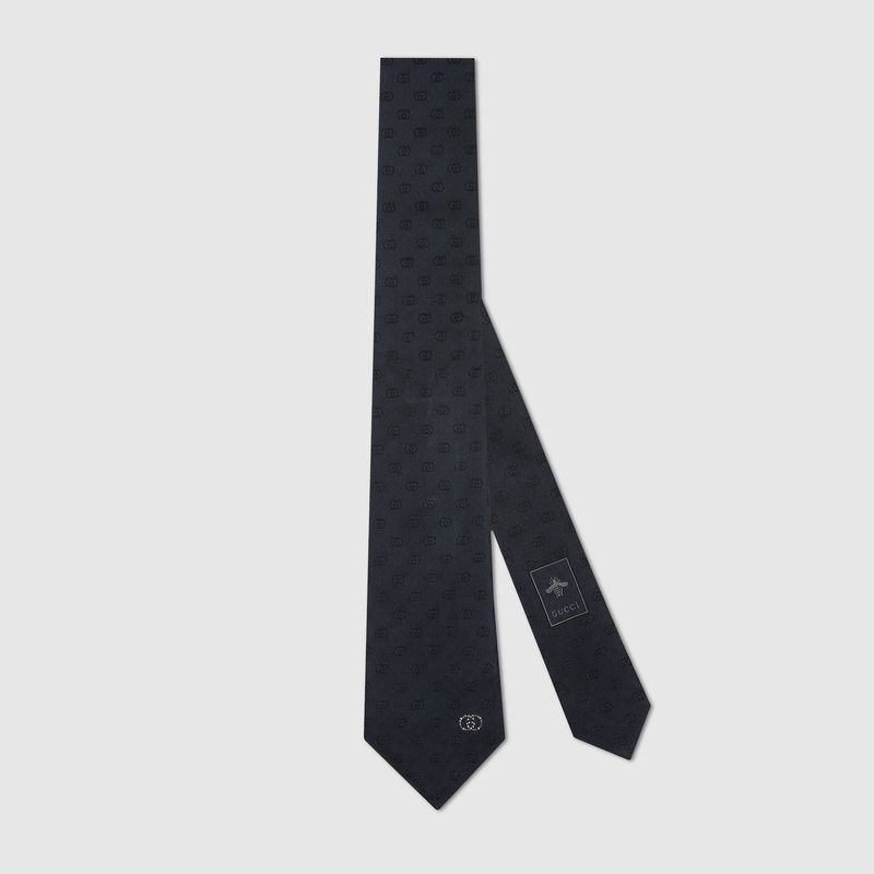 互扣式真絲領帶
