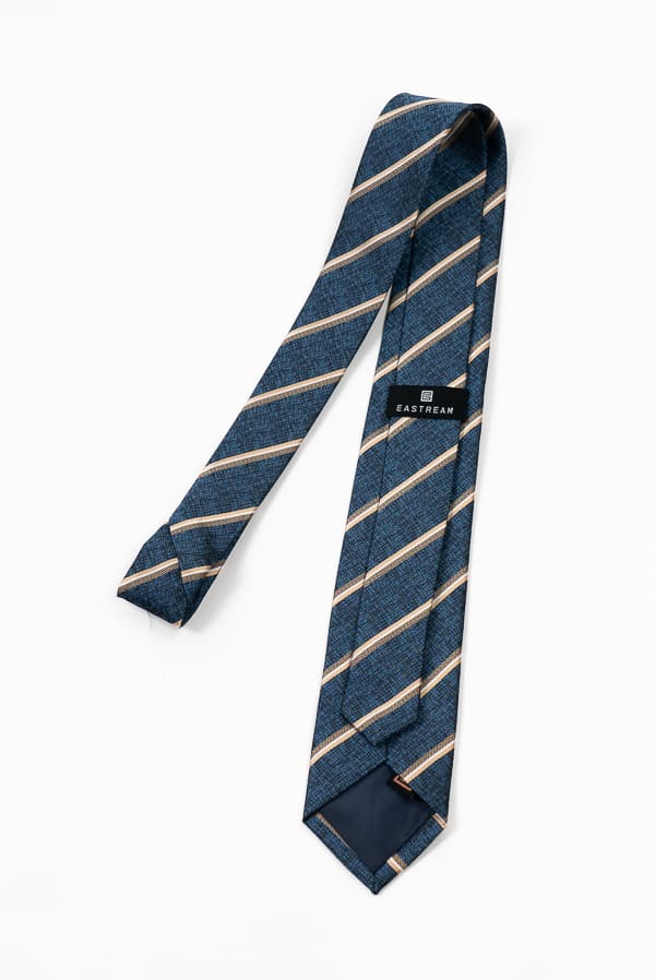 深藍斜紋領帶